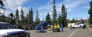 Pacific Crest Trail Hiker Rescued
