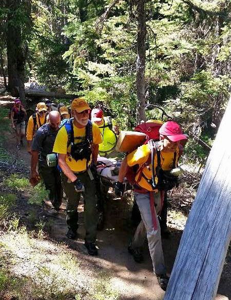 DCSAR Rescue Tumalo Falls Hiker