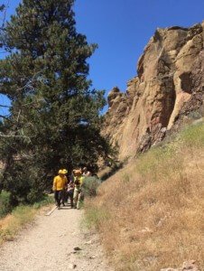 Smith Rock State Park, fallen climber