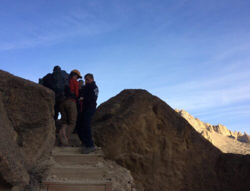 INJURED HIKER ASSISTED AT SMITH ROCK STATE PARK