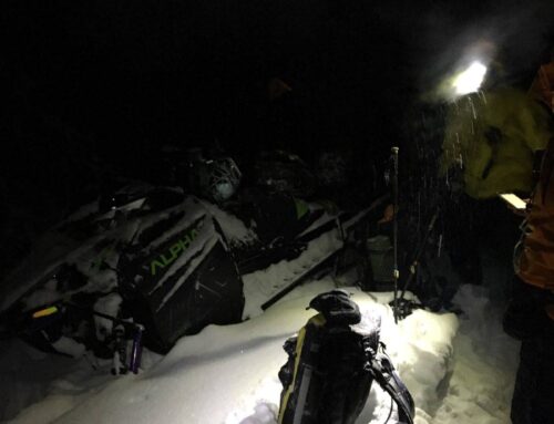 STRANDED SNOWMOBILE RIDERS ASSISTED IN BEND WATERSHED