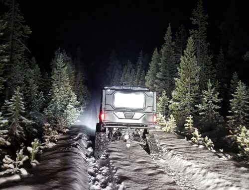 FAMILY RESCUED IN STUCK VEHICLE