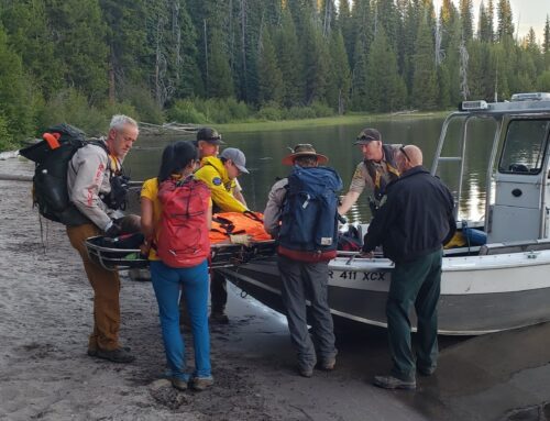 INJURED HORSE RIDER RESCUED NEAR CULTUS LAKE