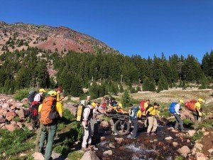 Injured Hiker Rescued