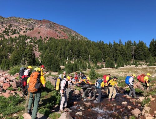 Injured Hiker Rescued Near No Name Lake