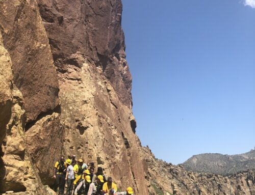 FALLEN CLIMBER RESCUED FROM SMITH ROCK