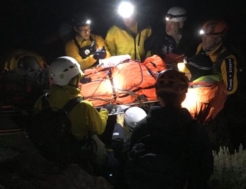 INJURED HIKER RESCUED AFTER LONG FALL AT SMITH ROCK STATE PARK