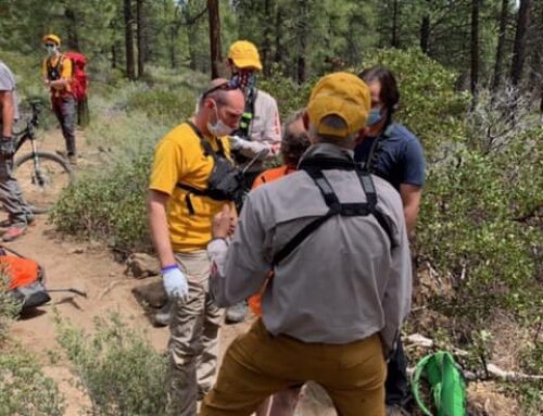 DCSO SEARCH AND RESCUE ASSISTS INJURED MOUNTAIN BIKER