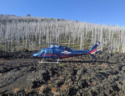 HIKERS RESCUED NEAR GEORGE LAKE