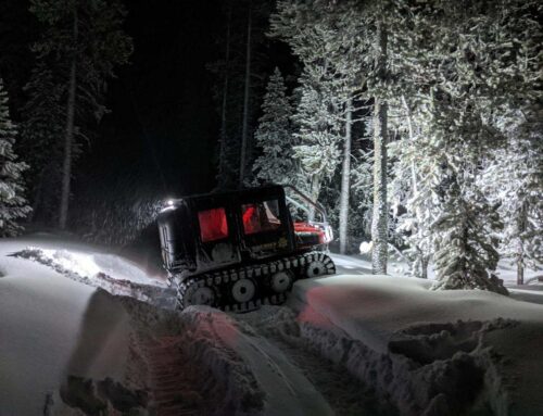 STUCK MOTORIST RESCUED NORTH OF PAULINA LAKE