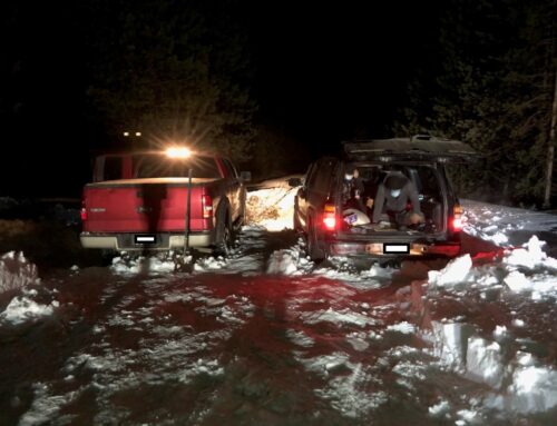 DCSO SEARCH AND RESCUE ASSISTS 7 STRANDED MOTORISTS ON CASCADE LAKES HIGHWAY