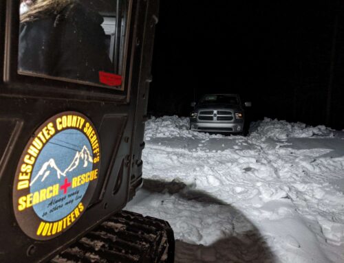 SAR VOLUNTEERS ASSIST STUCK MOTORIST SOUTH OF BEND