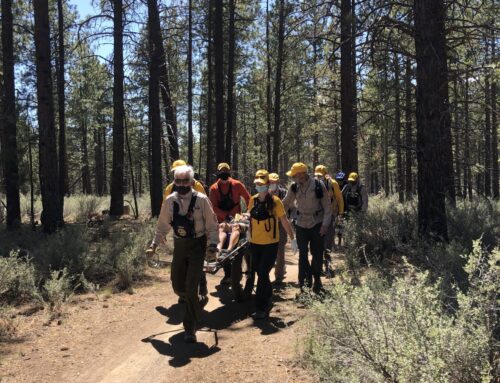 DESCHUTES COUNTY SHERIFF’S OFFICE SEARCH AND RESCUE ASSIST MOUNTAIN BIKE RIDER AT PHIL’S TRAILHEAD