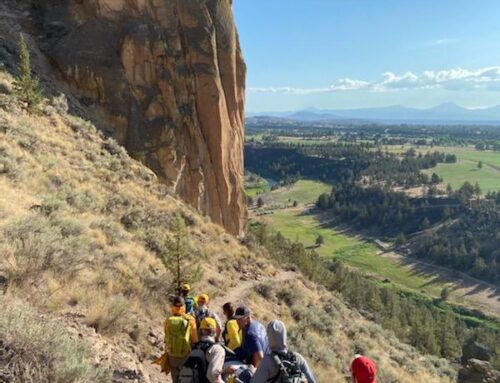 Deschutes County Sheriff’s Office Search and Rescue Volunteers assist two injured hikers at Smith Rock State Park