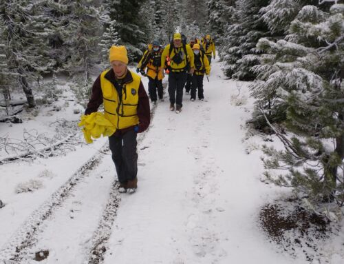 DESCHUTES COUNTY SHERIFF’S OFFICE SEARCH AND RESCUE VOLUNTEERS ASSIST INJURED MOTORCYCLIST ON EDISON-LAVA TRAIL