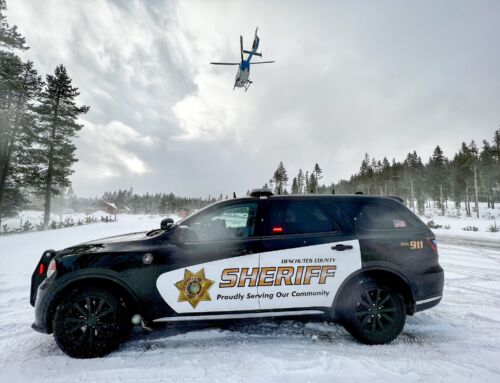 DESCHUTES COUNTY SHERIFF’S OFFICE SEARCH AND RESCUE ASSIST WITH SNOWMOBILE CRASH