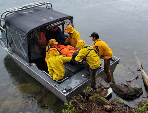 DESCHUTES COUNTY SHERIFF’S OFFICE SEARCH AND RESCUE ASSIST INJURED HIKER AT PAULINA LAKE